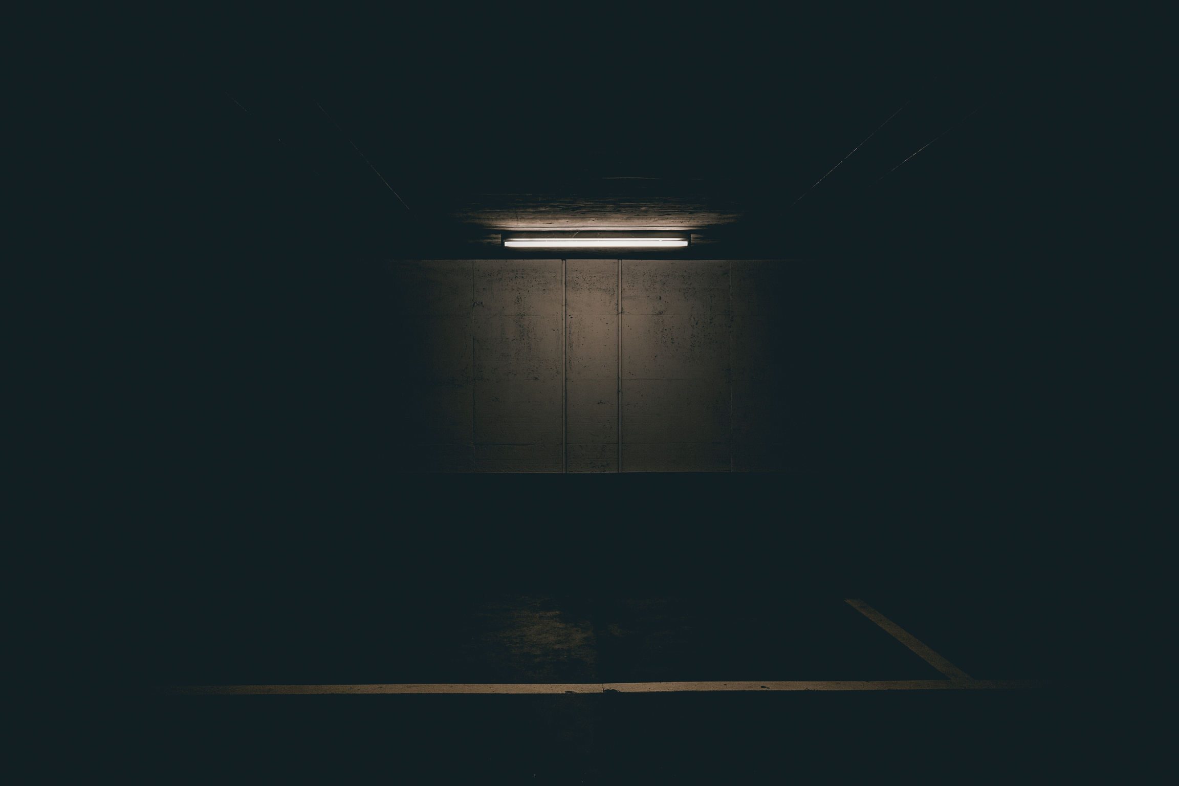Lighted Fluorescent Tube